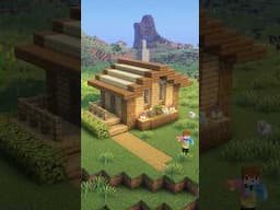 Small Wooden House in Minecraft Tutorial