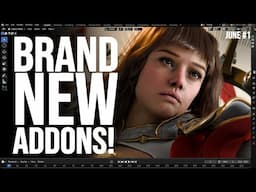 Brand New Blender Addons You Probably Missed! - June #1