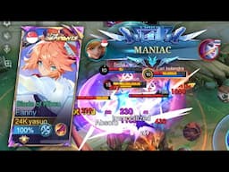 FANNY WALL SPAM MANIAC!! MOONTON SECRETLY BUFFED HER? | MLBB