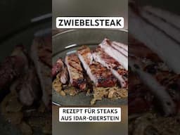 ZWIEBELSTEAK - Rezept für Schweinenacken Steaks aus Idar-Oberstein #zwiebeln #steak #shorts