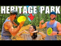 PLAYING THIS HIDDEN GEM DISC GOLF COURSE IN DALLAS