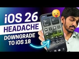 How To Downgrade iOS 26 to 18 in Hindi - iOS 26 Remove Kaise Kare?