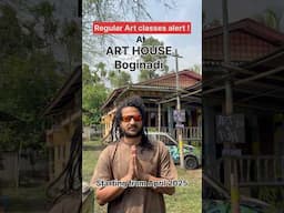 Hello Boginadi… Important announcement: Art house to be an Artschool soon…  #artschool #artclass