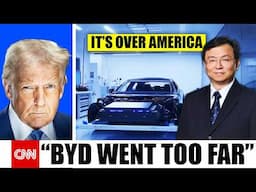 BYD: "Our Blade Battery Will End American AUTO INDUSTRY" | Trump's Response is Violent!