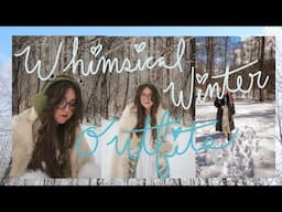Styling Whimsical Winter Outfits! ❄️ #whimsy #winterfashion #fantasyfashion