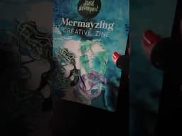Glow in the Dark Art Journal! | lluminarti ARt Paste #paintingmedium #artjournal #janedavenport