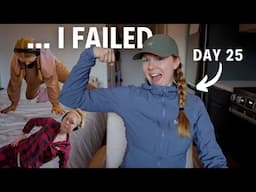 I tried (and failed) to do exercises for 30 days in a row (Te Araroa prep)