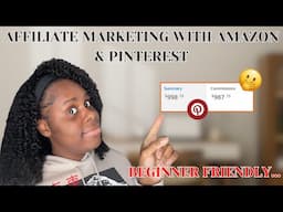 $998.15 IN 2 WEEKS!!! HOW TO MAKE MONEY WITH AFFILIATE MARKETING USING AMAZON & PINTEREST|