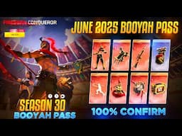 Next Booyah Pass Free Fire🔥🤯 | June Booyah Pass Free Fire 2025 | Next Booyah Pass Free Fire 2025