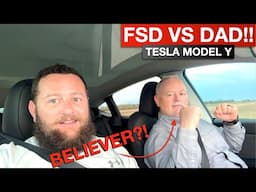 Tesla Model Y - Can FSD Make My Dad A Believer?!?! Let's Find Out!
