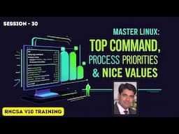Session - 30 | Linux Performance Mastery: Top Command, Process Priorities & Nice Values Explained
