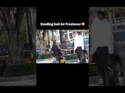 SMELLING SALT AIR FRESHENER PRANK 🤣