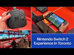 Firsthand look at the Nintendo Switch 2 console, games & accessories