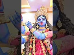 নদিয়া জেলায় আসল কৃষ্ণ কালী মা ১০ ফুট এর