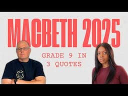 Macbeth: Grade 9 in JUST 3 Quotes (ft. ⁨@FirstRateTutors⁩)