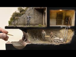'Stealing back the Gold' - WWII Bunker Diorama - PART II