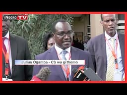 CS Ogamba kuuga kĩgĩna kĩa mathomo nĩ gĩkũrekererio kiumia twerekeire