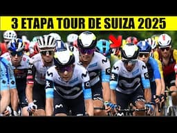 3 ETAPA TOUR de SUIZA 2025 NAIRO Quintana BRILLANTE OPORTUNIDAD