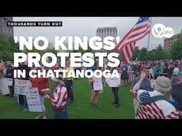 Gallery: 'No Kings' protesters share displeasure with Trump admin in Chattanooga, Dalton