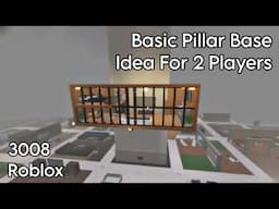 FULL TUTORIAL | I MADE A SIMPLE AND BASIC PILLAR BASE IDEA FOR 3008 ROBLOX | MyelPlays