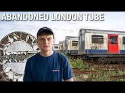 Exploring an Abandoned London Tube Train Graveyard