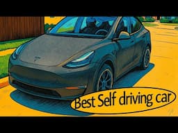 Tesla Self Driving Test | Best Self Driving car in the World in Telugu