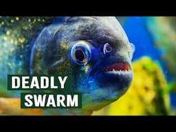 The Truth About Piranha Attacks Will Shock You | Deadly Swarm