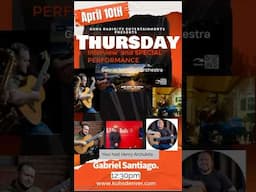 Live on KUHS Radio/TV This Thursday — Join Me! #gabrielsantiago