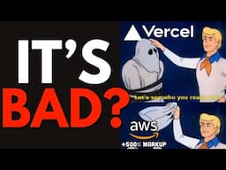 Why is everyone beefing with Vercel?