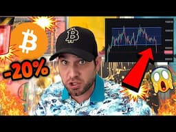 🚨 BITCOIN!!! CRASH JUST GETTING STARTED!!!!?!!!! (The Line In The Sand….)