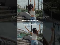 Active Steadyshot vs No Steadyshot (IBIS) on the Sony ZV-E10ii #sony #sonyzve10ii #sonyzve10mii