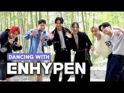 We danced with ENHYPEN! Behind the scenes vlog 🎥 | Ellen and Brian