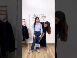 ARE YOU A SHORT GIRL? DON'T MAKE THIS STYLE MISTAKE WHILE WEARING JEANS | Ishita Saluja | #shorts