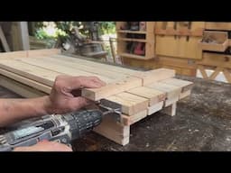 Great Creative Ideas From Pallet Wood // How To Make A Folding Picnic Table And Chairs Set