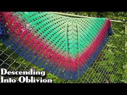Crochet Easy & Unique Shawl Tutorial - "Descending Into Oblivion" Wrap