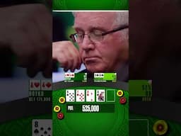 Ace-High TRIPLE BARREL? 👀 #poker #irishopen