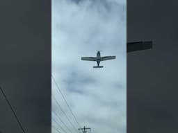 Airplane tried crashing into us
