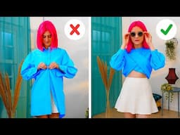 👕💡 Más de 50 trucos de ropa geniales cuando no tienes dinero ni ideas 💸✨