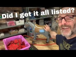 DID I GET IT ALL LISTED FOR SALE?