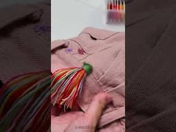 Creative Jeans Embroidery Designs 👖🧵#sewing #embroidery #jeans