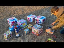 Trying Daytime Firework Classics! (Tubes, Cakes, Roman Candles)