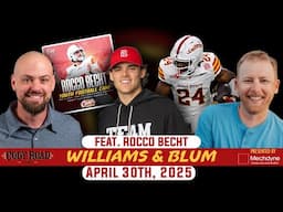 Williams & Blum feat. Rocco Becht: Spring ball recap and an early depth chart