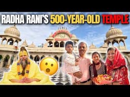 Radha Rani’s 500 year old temple in Barsana | Albeli Ritu