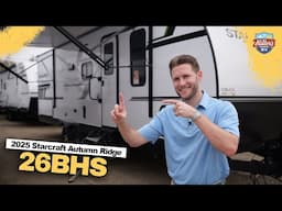 The PERFECT Bunkhouse Camper for Families! 2025 Autumn Ridge 26BHS 🏡🚀