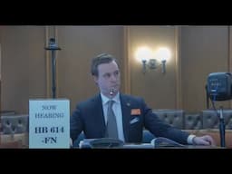 Ian Huyett Testifies on Bill Restoring Constitutional Rights, HB 614