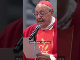 Quinta Messa dei Novendiali con i cardinali riuniti#shorts