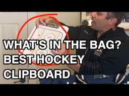What's in the Bag? Best Hockey Clipboard for Coaches