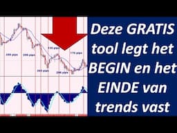 Een gratis indicator geeft het begin en het einde van grote trends weer. Bekijk de handelsresultaten