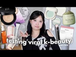 TRYING POPULAR K-BEAUTY PRODUCTS 💖