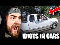 KingWoolz Reacts to IDIOTS IN CARS 122!! (Crazy Footage)
